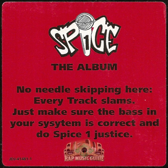 Spice 1 Spice 1 Record Rap Music Guide